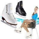 WIFA ice skating leather boots "Prima Intermediate" Children SET MK Flight /