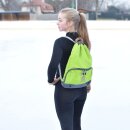 WIFA Rucksack mit Kordelzug für Eislauf- und...