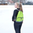 WIFA Rucksack mit Kordelzug für Eislaufschuhe und...