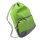 WIFA backpack with practical drawstrings for ice skates and roller skates lime