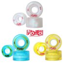 Roller skating wheels by Fomoteam pearl white
