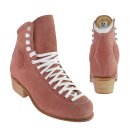 WIFA Rollschuhe aus Leder "Street Suede"  Rose...