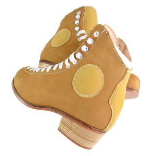 WIFA "Street Deluxe" TWO-TONE color customizable roller skating leather boots