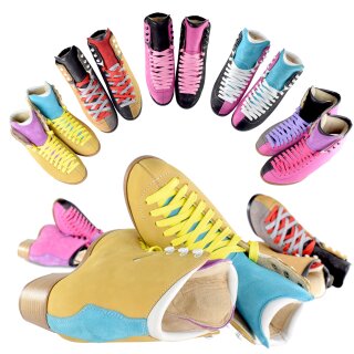 WIFA roller skating leather boots "CHAMPION LIGHT" Customizable MULTICOLOR