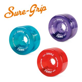 Rollschuhräder von Suregrip "Fame Artistic Clear"