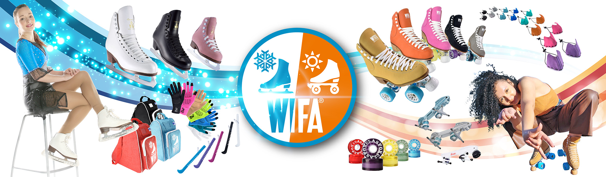 WIFA skates logo